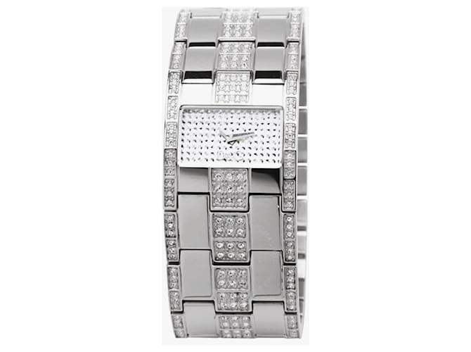 Relógio de joias DOLCE & GABBANA DW0241 aço inoxidável com Swarovski Prata  ref.1218065