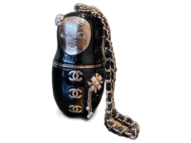 Chanel Collettore Nero D'oro Resina