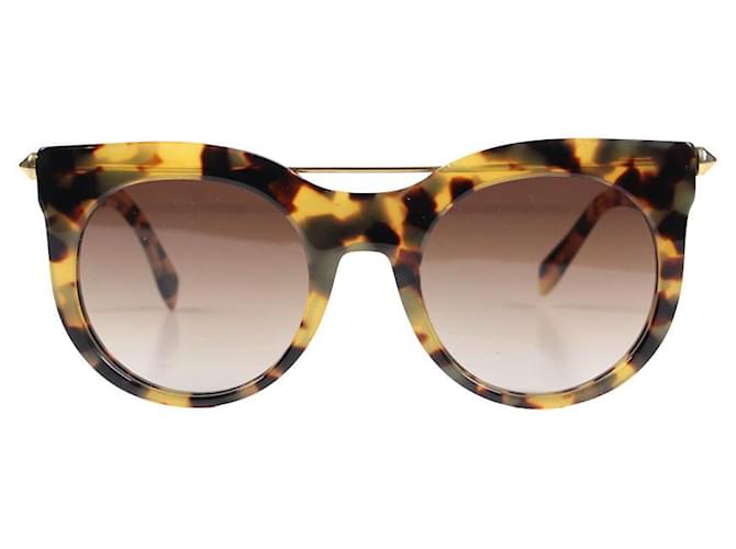 Alexander Mcqueen Sunglasses Brown Plastic  ref.1218094