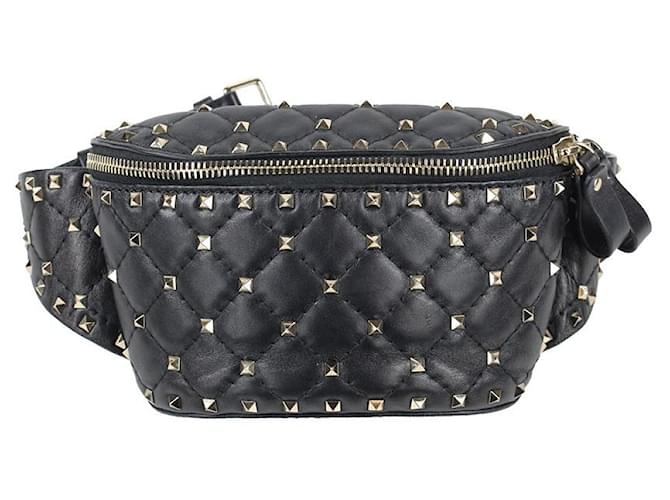 Valentino Clutch bags Black Leather  ref.1218111