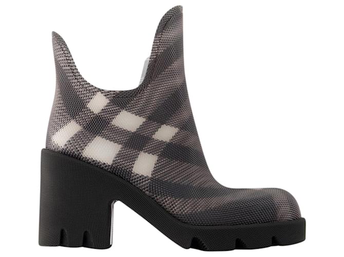 Lf Marsh Heel Ankle Boots - Burberry - Others - Black  ref.1218152