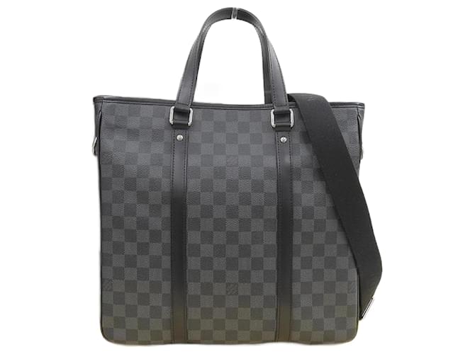 Louis Vuitton Damier Graphite Tadao PM N41259 Black Cloth  ref.1218279