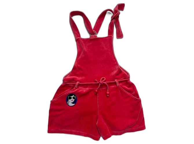 Sonia Rykiel Rykiel summer jumpsuit Pink Cotton  ref.1218316