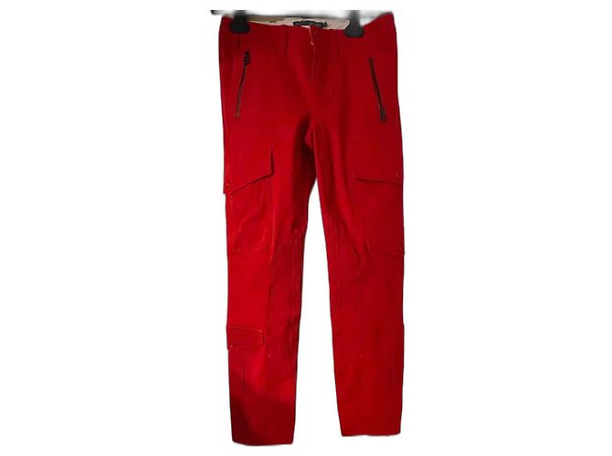 Pantalones rojos Ralph Lauren Roja