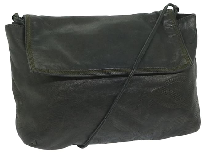 LOEWE Shoulder Bag Leather Black Auth 63881  ref.1218348