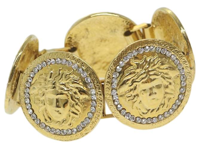 VERSACE Bracelet Gold Auth am5625 Golden Metal  ref.1218398