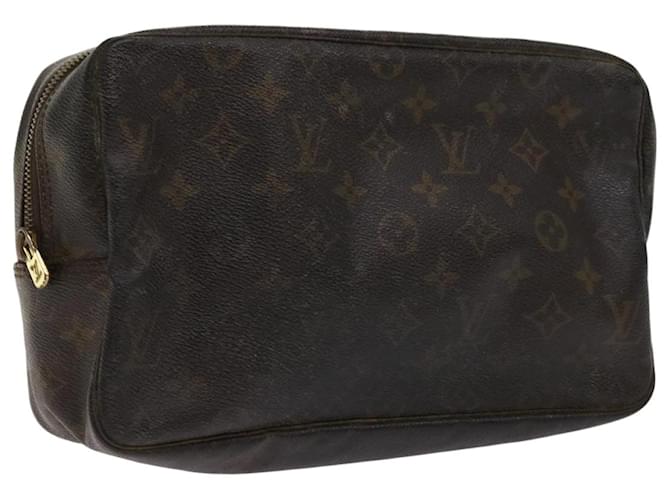 Louis Vuitton Monogram Trousse Toilette 28 Clutch Bag M47522 LV Auth ai722 Cloth  ref.1218401