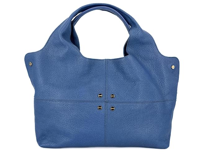 Autre Marque Tote Shoulder Bag Leather Blue  ref.1218488