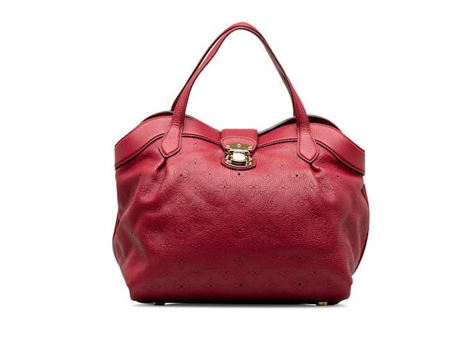 Bolso rojo Louis Vuitton con monograma Mahina Cirrus PM Roja Cuero  ref.1218509