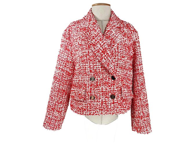 Sandro Tweet Blazer Rot
