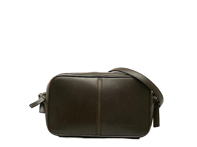 Burberry Leather Crossbody Bag Brown  ref.1218900