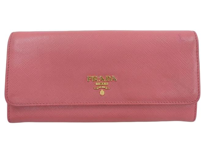 Prada Saffiano Pink Leder  ref.1218981