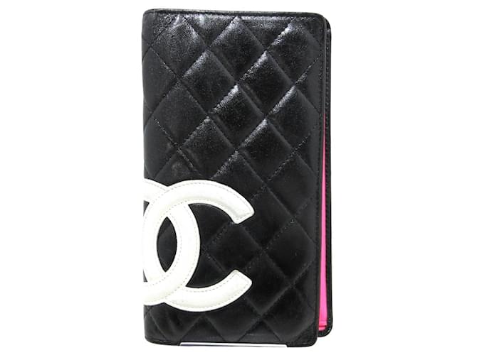 Chanel Cambon Line Black Leather  ref.1219018