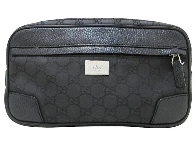 Gucci GG pattern Black Synthetic  ref.1219097