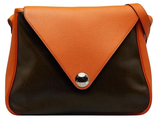 Hermès Christine Orange Leather  ref.1219194