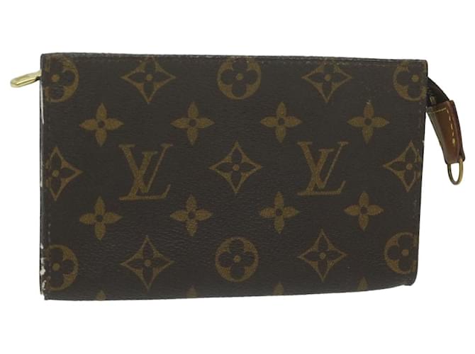 LOUIS VUITTON Monogram Bucket PM Pouch Accessory Pouch LV Auth 63476 Cloth  ref.1219277