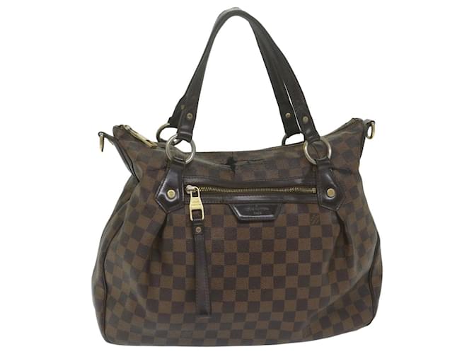 LOUIS VUITTON Damier Ebene Evora MM Tote Bag N41131 LV Auth bs10619  ref.1219306