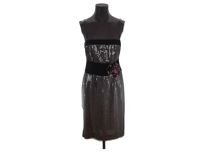Dolce & Gabbana Silk dress Black  ref.1219375