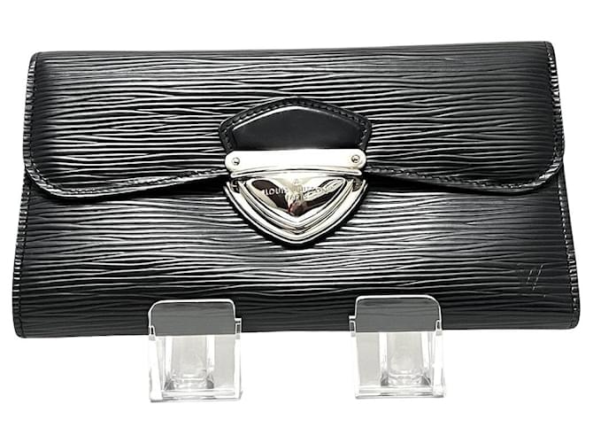 Beverly Louis Vuitton Eugénie Negro Cuero  ref.1219431