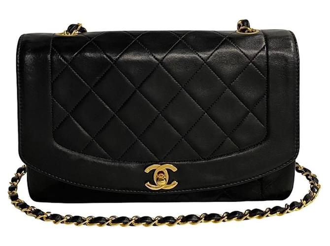 Chanel Black Leather  ref.1219491