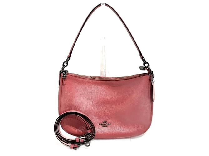 Coach Red Leather  ref.1219598