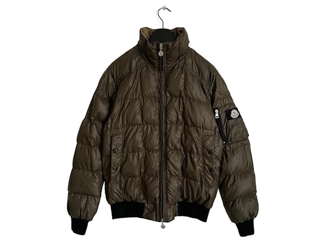 Moncler Blazers Jackets Khaki Polyamide  ref.1219645