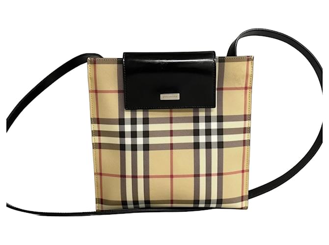 Burberry Nova Check Toile Beige  ref.1219722