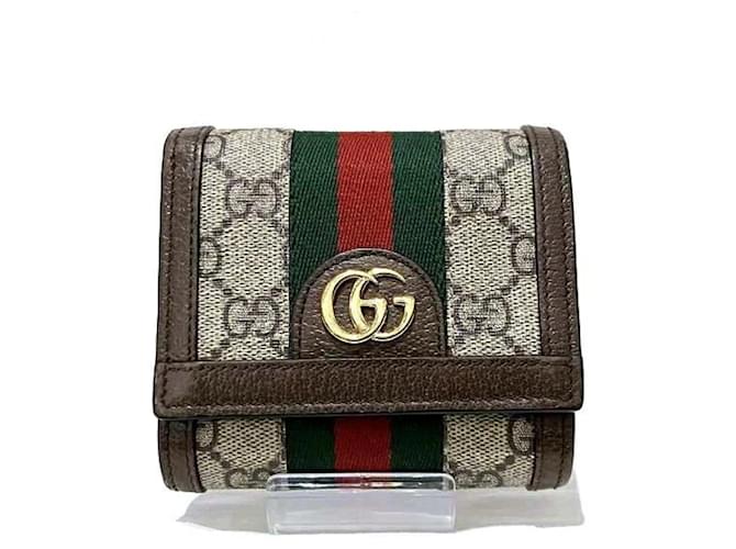 Gucci GG Supreme Beige Cloth  ref.1219821
