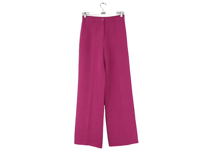 Autre Marque Wide pink pants Polyester  ref.1219836