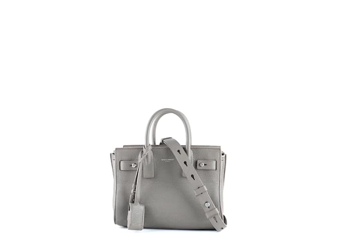 SAINT LAURENT  Handbags T.  leather Grey  ref.1219852