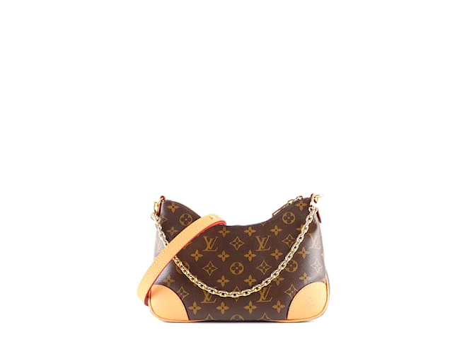 Boulogne LOUIS VUITTON  Handbags T.  leather Brown  ref.1219853