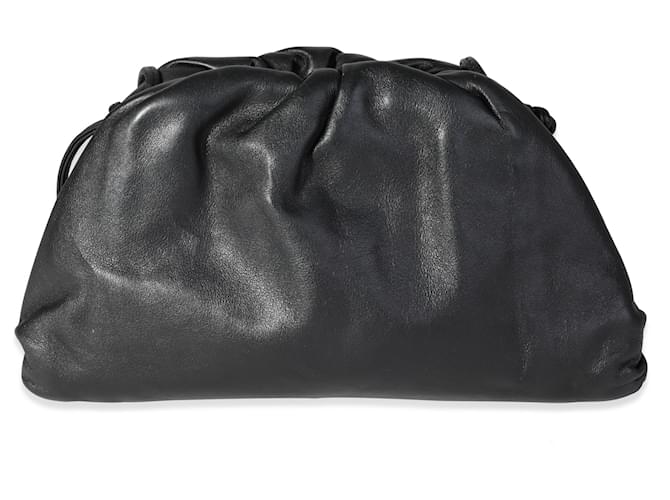 Bottega Veneta Black Calfskin Mini Pouch Bag Leather  ref.1219902