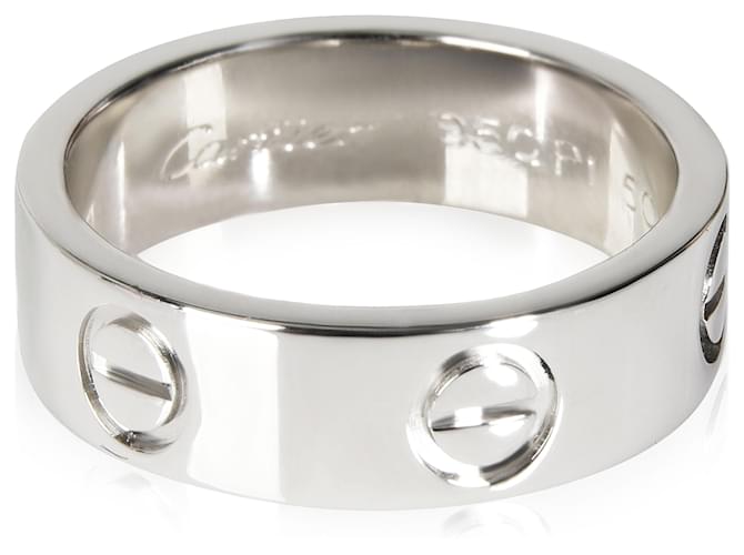 Cartier Love Ring (Platino)  ref.1220004