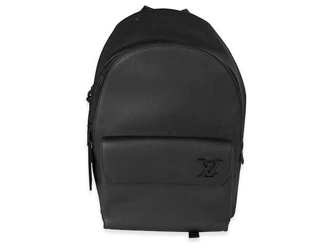 Louis Vuitton Black Aerogram Leather New Backpack  ref.1220056