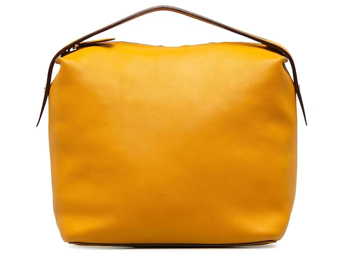 Loewe Yellow Leather Handbag Pony-style calfskin  ref.1220277