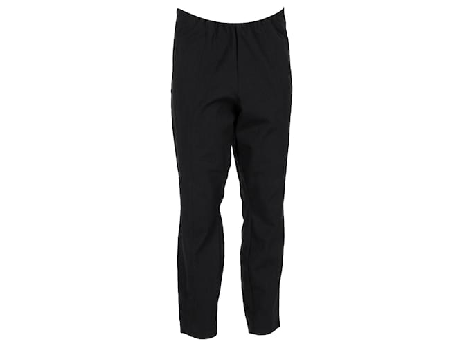 Leggings Tommy Hilfiger Essential Curve Slim Fit para mujer en algodón negro  ref.1220352