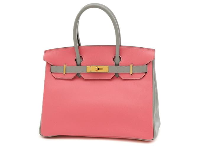 Hermès HERMES BIRKIN Pink Leather  ref.1220451