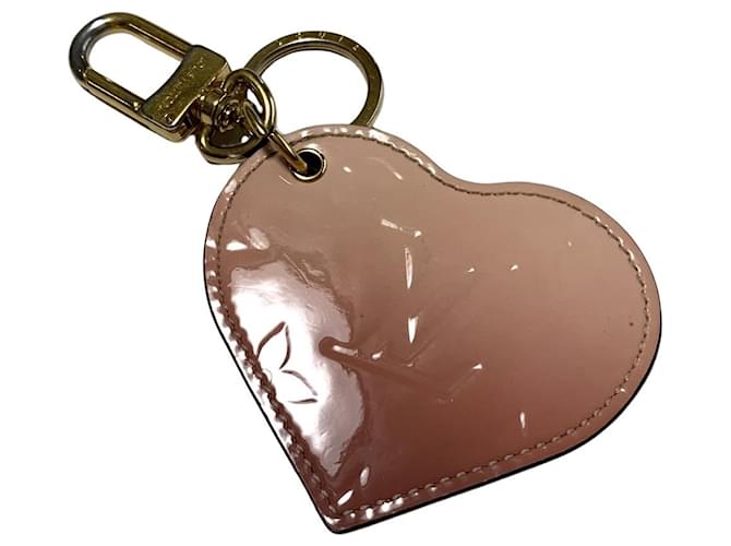 Louis Vuitton keyring Pink Patent leather  ref.1220511