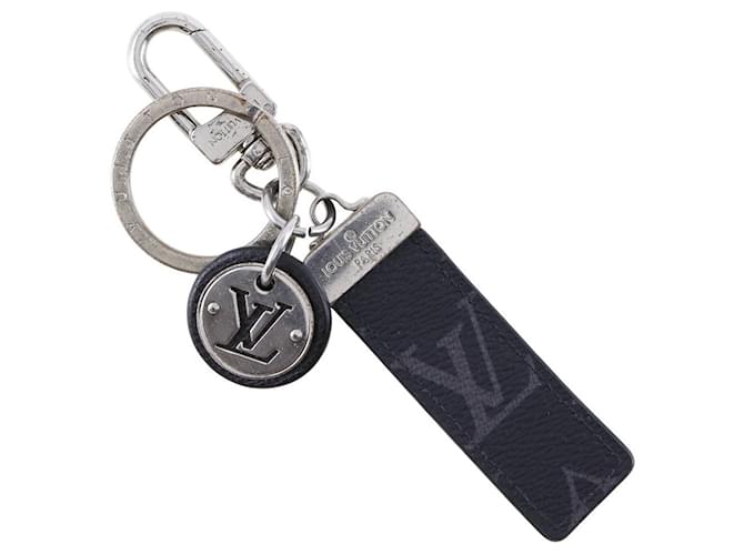 Porte clefs Louis Vuitton Métal Noir  ref.1220513