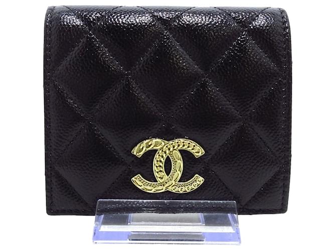Timeless Chanel Matelassé Black Leather  ref.1220522