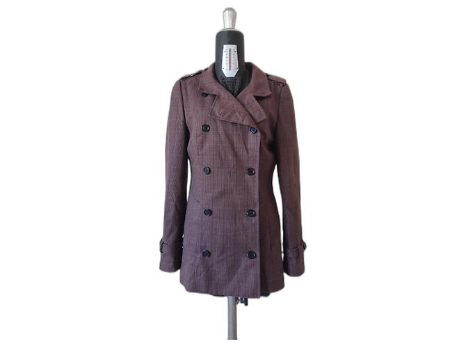 Trench da donna in stile caban con petto foderato Dolce & Gabbana Multicolore