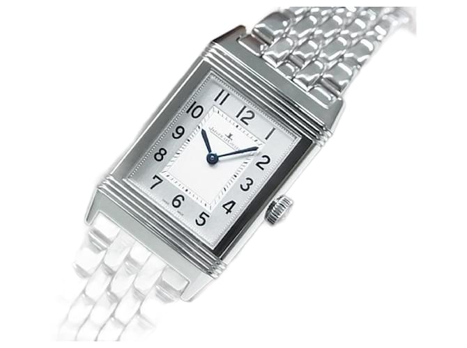 JAEGER LECOULTRE Reverso classic medium Slim Q2518140 Mens Silvery Steel  ref.1220696