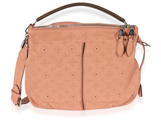 Louis Vuitton Monogramme Mahina Selene Pm Cuir Rose  ref.1220933