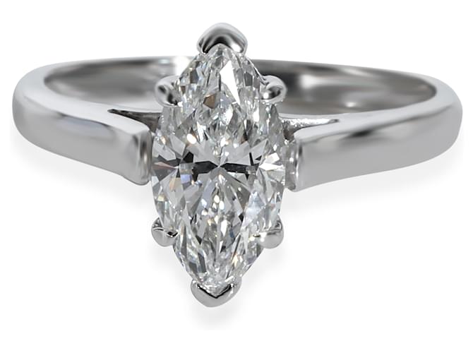 TIFFANY & CO. Marquise-Solitär-Diamantring aus Platin E VVS2 1.22 ctw  ref.1220997