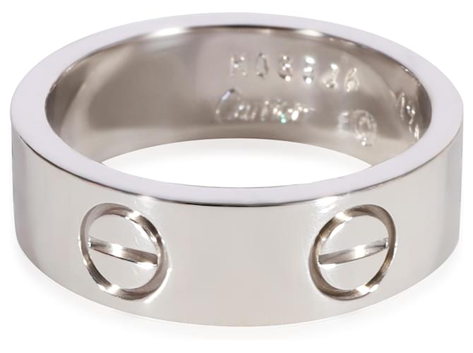 Cartier Love Ring (ORO BLANCO)  ref.1221043