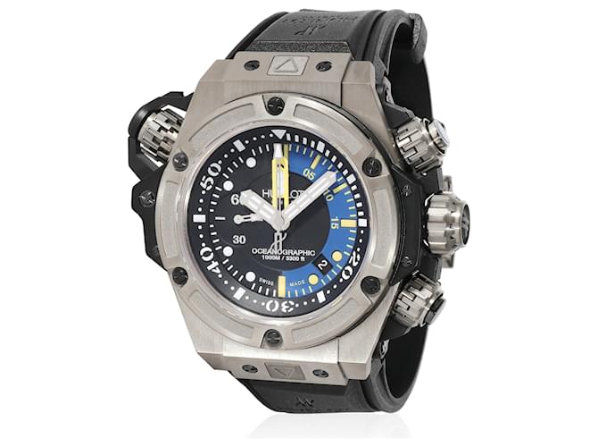 Hublot King Power Oceanographic 732.QX.1140.RX Men's Watch in  Carbon Fiber  ref.1221153