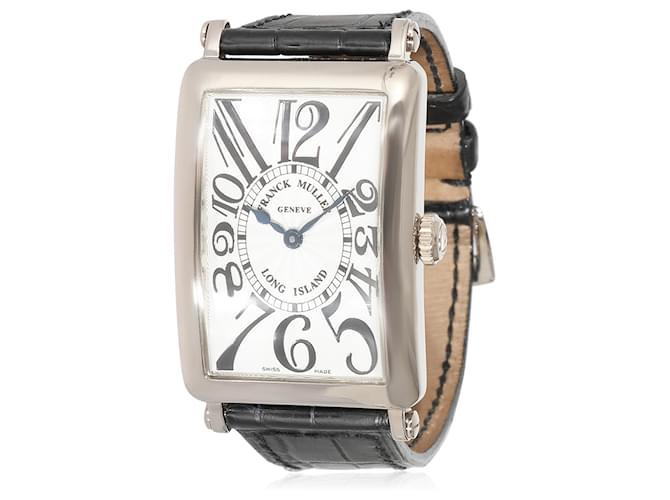 Franck Muller Long Island 950 QZ Unisex Watch in 18kt white gold  ref.1221225