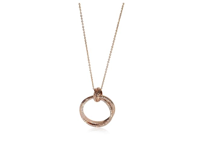 TIFFANY & CO. Paloma Picasso Diamond Melody Anhänger in 18k Rosegold 0.40 ctw Roségold  ref.1221235