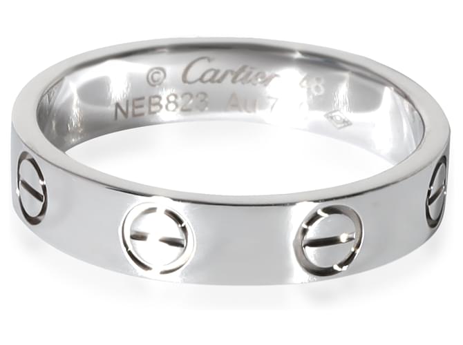 Cartier Love Wedding Band (White Gold)  ref.1221238