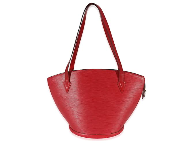 Louis Vuitton Castilian Red Epi Saint Jacques GM Leather  ref.1221242